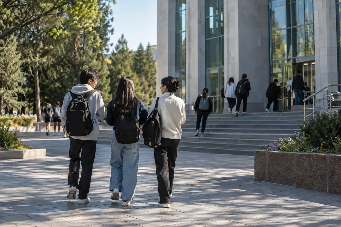 大学見学コースの旅程イメージ